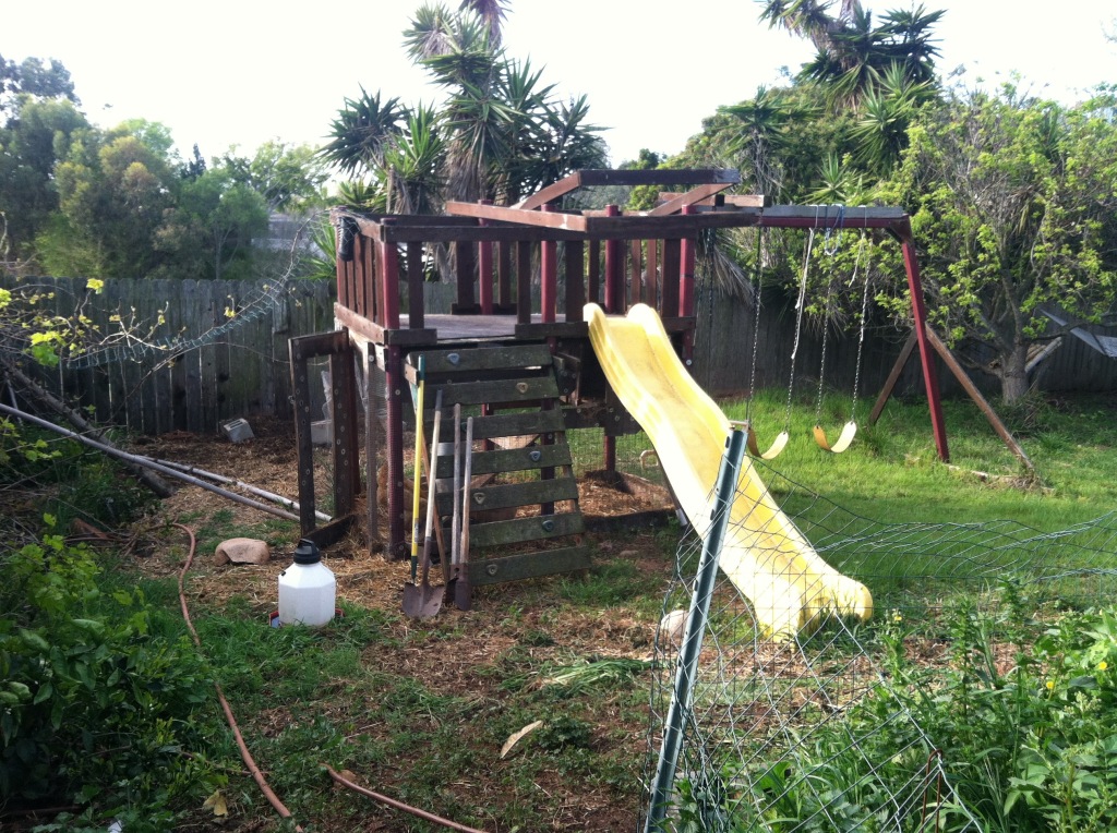 play structure chicken coop